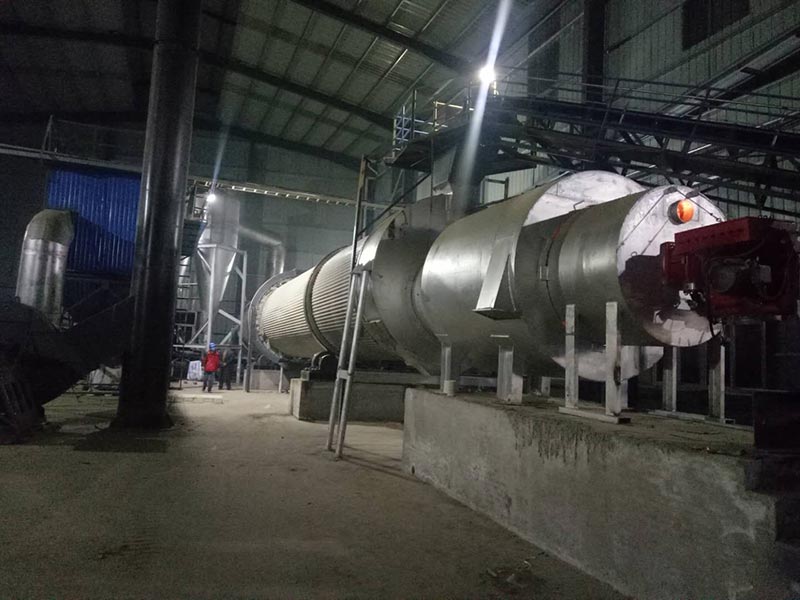 Линия сушки барабана Печь с природным газом и горячим воздухом