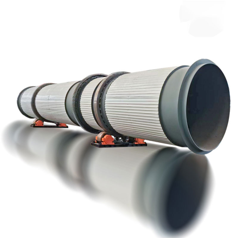 Порошок полевого шпата Барабанная сушилка с прямым нагревом