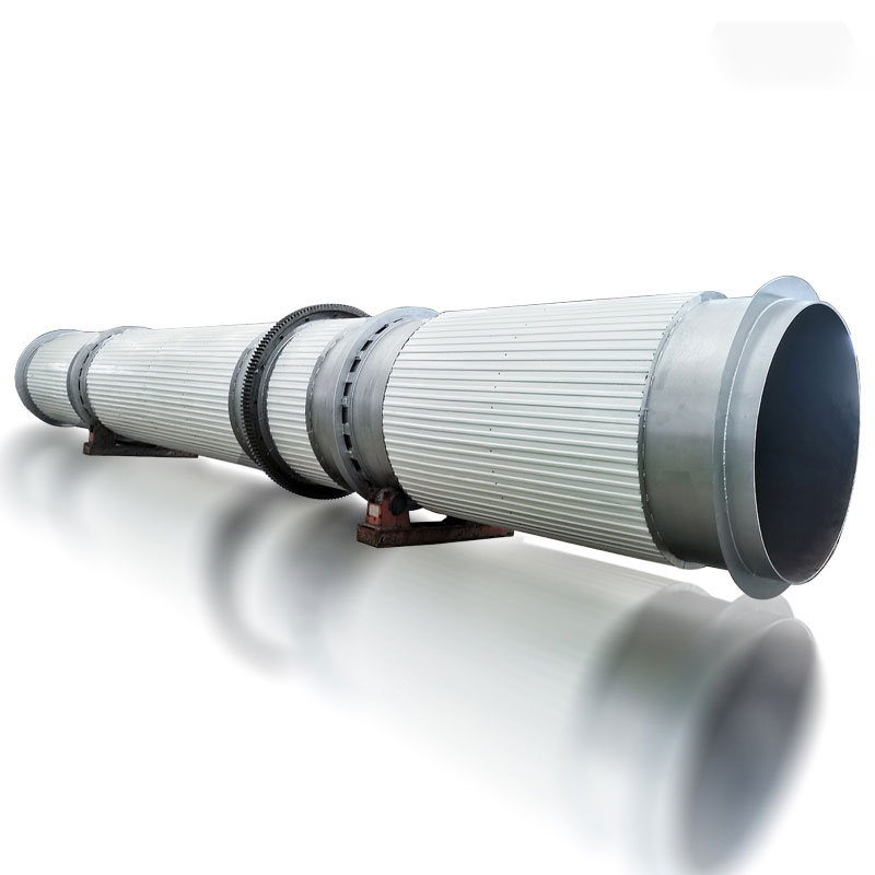 Легкий кальциевый порошок Барабанная сушилка с прямым нагревом