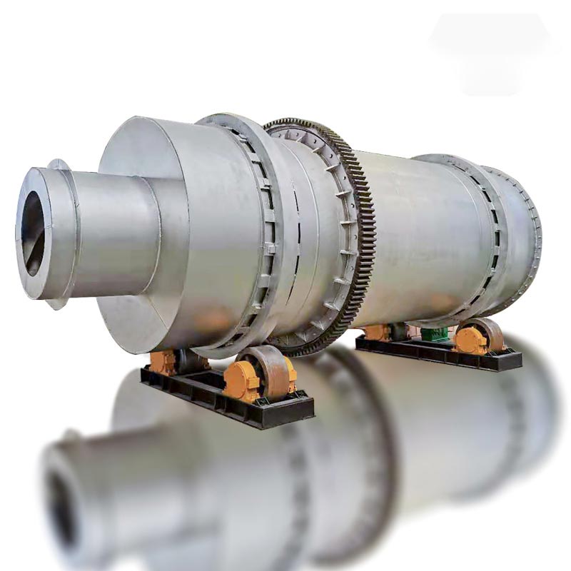 Трехбарабанная сушилка порошка полевого шпата